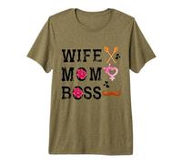Cool Funny Wife Mom Boss T Shirt, Awesome Best Mom Forever Camiseta Premium