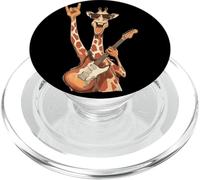 Cool Giraffe Rock Music Funny Animal Gafas De Sol Diseño PopSockets PopGrip para MagSafe