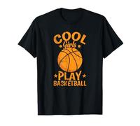 Cool Girls Juega Baloncesto Pasión y Precisión Camiseta