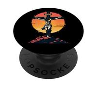 Cool God Has a Plan Jesucristo Cruz Diseño Hombres Mujeres Niños PopSockets PopGrip Adhesivo