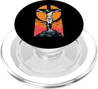 Cool God Has a Plan Jesucristo Cruz Diseño Hombres Mujeres Niños PopSockets PopGrip para MagSafe