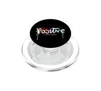 Cool Good Positive Vibes Only Motivational Quotes Graphic PopSockets PopGrip para MagSafe
