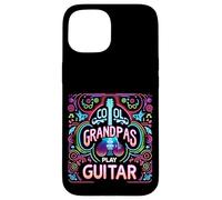 Cool Grandpas Play Guitar Música del Abuelo Guitarrista |- Carcasa para iPhone 15