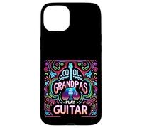 Cool Grandpas Play Guitar Música del Abuelo Guitarrista |- Carcasa para iPhone 15 Plus