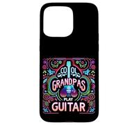 Cool Grandpas Play Guitar Música del Abuelo Guitarrista |- Carcasa para iPhone 15 Pro MAX