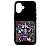 Cool Grandpas Play Guitar Música del Abuelo Guitarrista |- Carcasa para iPhone 16