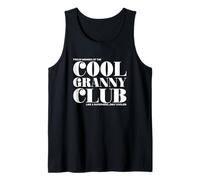 Cool Granny Club Abuela Abuela Gran Nana Declaración Camiseta sin Mangas