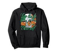 Cool Green Gnomes Go Luck Yourself Shamrock St Patricks Day Sudadera con Capucha