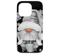 Cool Grey Santa Gnomie For Gothic and EMO with Winter GNOME Carcasa para iPhone 13 Pro