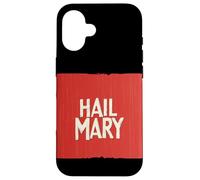 Cool Hail Mary en rojo para Game Changers Carcasa para iPhone 16