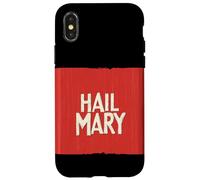 Cool Hail Mary en rojo para Game Changers Carcasa para iPhone X/XS