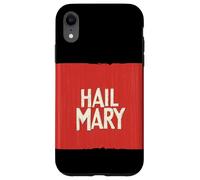 Cool Hail Mary en rojo para Game Changers Carcasa para iPhone XR