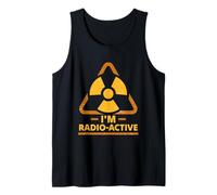 Cool Ham Radio Arte Operador Jamón Amateur Soy Radio Activo Camiseta sin Mangas
