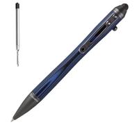 Cool Hand Bolígrafos de acción de perno de 5.7 pulgadas, tinta EDC recargable, lápiz capacitivo para pantalla táctil, cuerpo G10 con clip de bolsillo, agarre ergonómico, con un recambio gratis, 5374-N