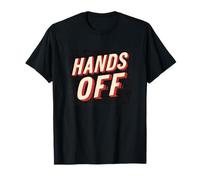 Cool Hands Off Speech Look para niños y niñas Camiseta