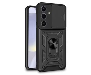 Cool Hard Ring Carcasa Negra para Samsung Galaxy S24 / S25
