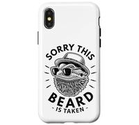 Cool Hat Bearded Dragon Pogona "Lo siento, esta barba está tomada" Carcasa para iPhone X/XS