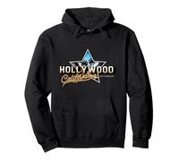 Cool Hollywood Los Angeles California Stars Novelty Graphic Sudadera con Capucha