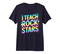 Cool I Teach ROCKSTARS Maestro Coro Escuadrón Música Motivar Camiseta Premium