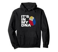 Cool It's IN MY DNA Bandera Filipina Filipinas Orgullo Nacional Sudadera con Capucha