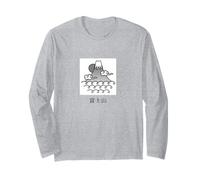 Cool Japan Monte Fuji en Personajes japoneses Kanji Manga Larga