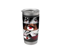 Cool Japanese Anime Manga Warrior Characters Outfit Graphic Vaso térmico de acero inoxidable de doble pared