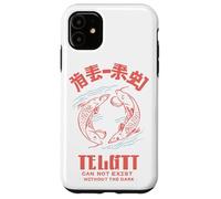 Cool jappasse Koi Fish Yin Yang Balance de luz y Oscuridad Carcasa para iPhone 11