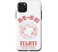 Cool jappasse Koi Fish Yin Yang Balance de luz y Oscuridad Carcasa para iPhone 11 Pro MAX
