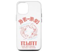 Cool jappasse Koi Fish Yin Yang Balance de luz y Oscuridad Carcasa para iPhone 12/12 Pro