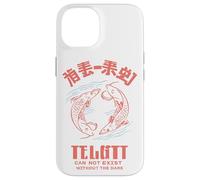 Cool jappasse Koi Fish Yin Yang Balance de luz y Oscuridad Carcasa para iPhone 14