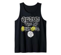 Cool Jesus El Único (OG) Dios Jesús Es Mi Rey Alabado sea Yahweh Camiseta sin Mangas