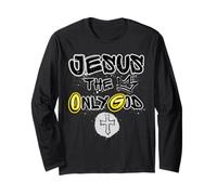 Cool Jesus El Único (OG) Dios Jesús Es Mi Rey Alabado sea Yahweh Manga Larga