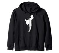 Cool karate, Taekwondo Man Fighting Graphic Designs Sudadera con Capucha