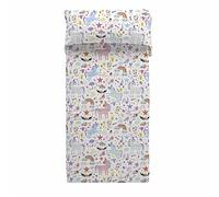 COOL KIDS Colcha Bouti Cama 90, 100% Algodón, Colcha con un Ligero Relleno 180x260, Sparkly