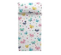 COOL KIDS Colcha Bouti Vichy Butterfly Cama 90