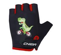 Cool Kids Dinosaur Children's Cycling Gloves Short Black 2025