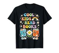 Cool Kids Leer Libros Maestro Bookworm Bibliotecario Amante de los Libros Camiseta