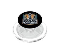 Cool Kids Play Chess Boys Girls - Cita de Jugador Infantil PopSockets PopGrip para MagSafe