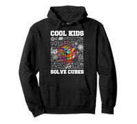 Cool Kids Resolver Cubes - Cubo de Velocidad competitivo Sudadera con Capucha