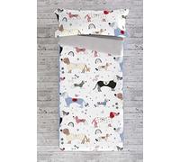COOL KIDS Saco nórdico con Relleno Doggy Patch Cama 90