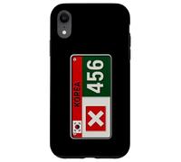 Cool Korea 456 Code Number Illustration Graphic Designs Carcasa para iPhone XR