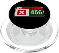 Cool Korea 456 Code Number Illustration Graphic Designs PopSockets PopGrip para MagSafe