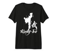 Cool Kung Fu Man Dragon Fighting Graphic Tees & Cool Designs Camiseta Premium