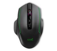Cool Lagoon Ratón Wireless + Bluetooth 2 en 1 Gaming LED RGB Negro