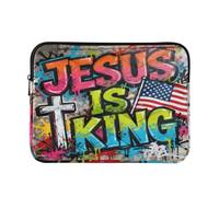 Cool Laptop Cases 33 cm is King Flag Hip- | Maletín para tablet de 33 cm, funda para ordenador