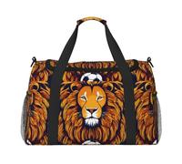 Cool Lion - Bolsa de viaje grande, plegable, impermeable, para la noche, playa, natación, piscina, deportes, gimnasio