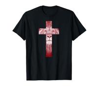 Cool Lion Of Judah Cross Jesús Regalo para cristianos hombres mujeres Camiseta