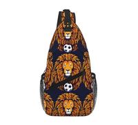 Cool Lion - Riñonera cruzada para el hombro, correa para el hombro, cintura para hombres y mujeres