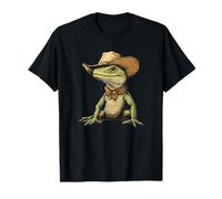 Cool Lizard - Sombrero de vaquero para amantes del rodeo Camiseta