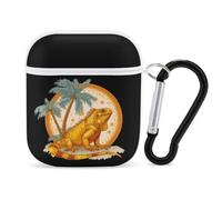 Cool Lizards Raggae Iguanas - Funda protectora para auriculares Bluetooth compatible con Airpods 1/2